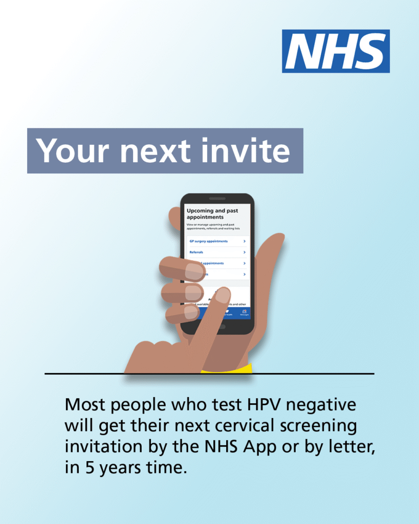 Illustration of a person holding a phone with the words 'Your next invite'